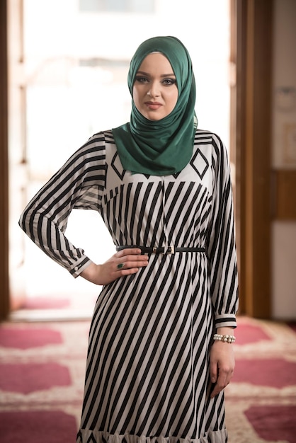 Portrait Of Young Muslim Woman