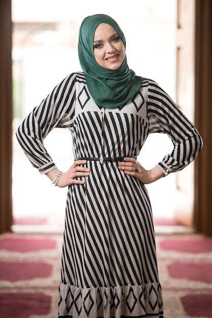 Portrait Of Young Muslim Woman