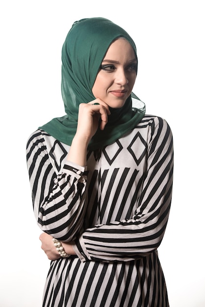 Portrait Of Young Muslim Woman