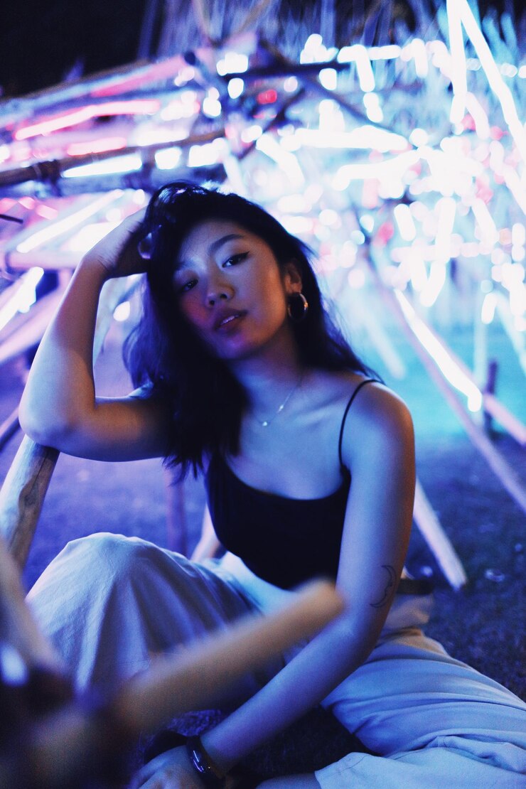 Photo 젊은 여성의 초상화