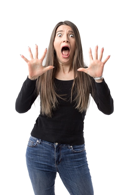 Woman Face png download - 2400*2400 - Free Transparent Fear png