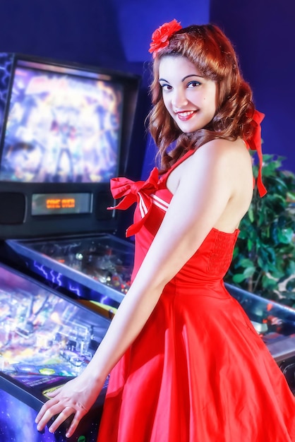 若い女性の肖像画