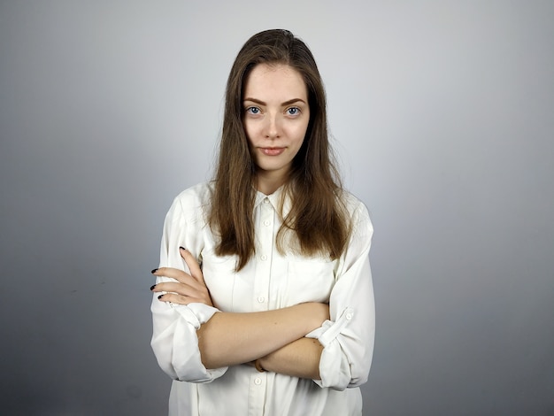 portrait of a young woman