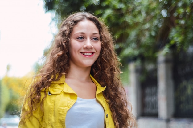 Portrait of Young woman.