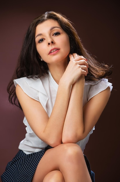 portrait of a young woman