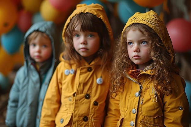 Portraits of beautiful children