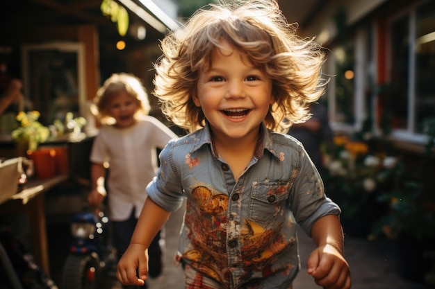 Portraits of children Different stages of childhood