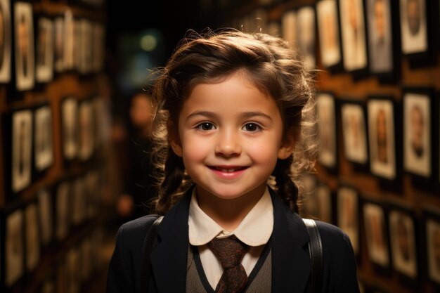 Portraits of children Different stages of childhood