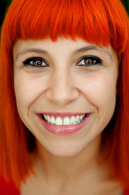 Photo portratit of a redhead woman