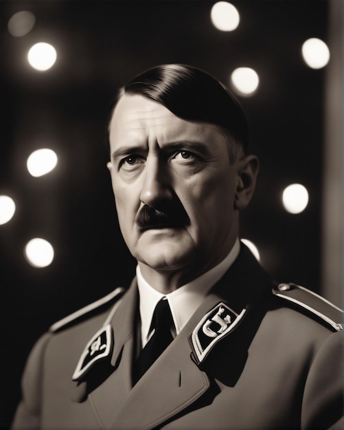 Portret van Adolf Hitler