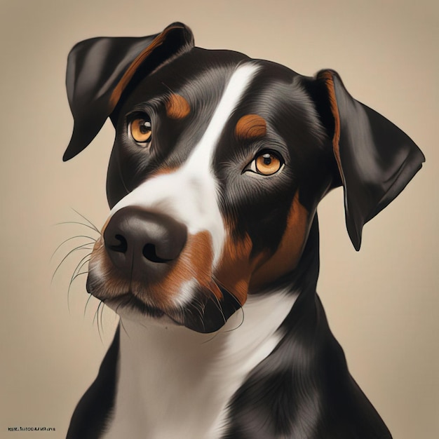 Portret van de hond