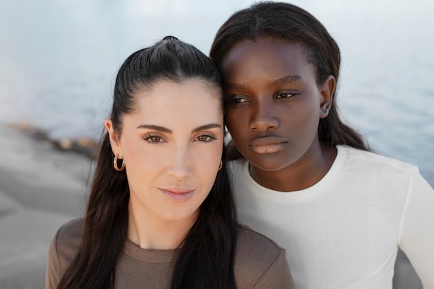 Foto portret van diverse latijnse mensen