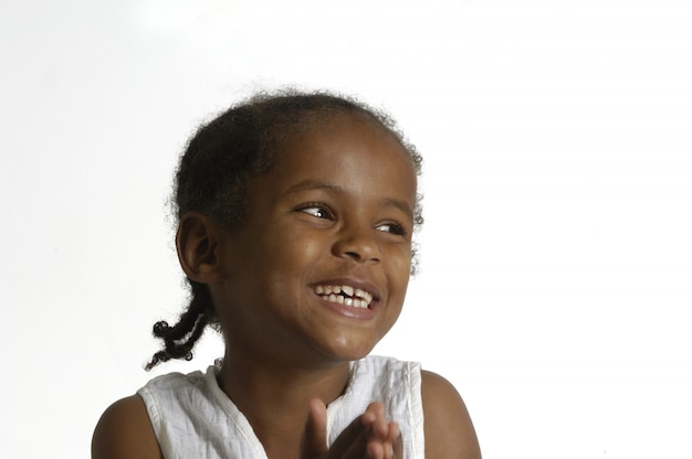 Portret van een Afrikaans jong meisje