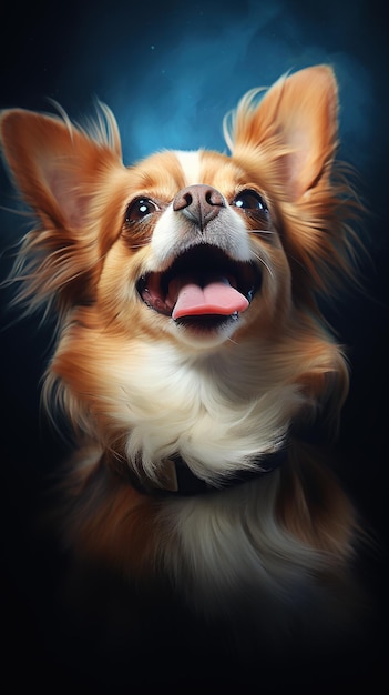 Portret van een chihuahua AI generatief