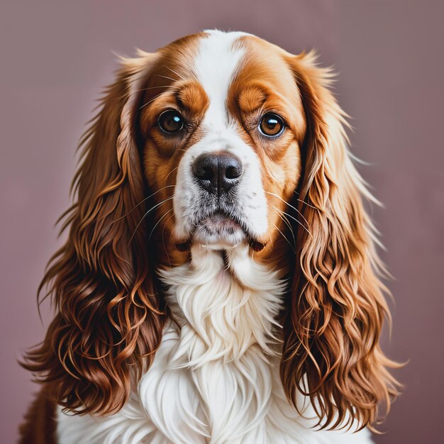 Foto portret van een cocker spaniel