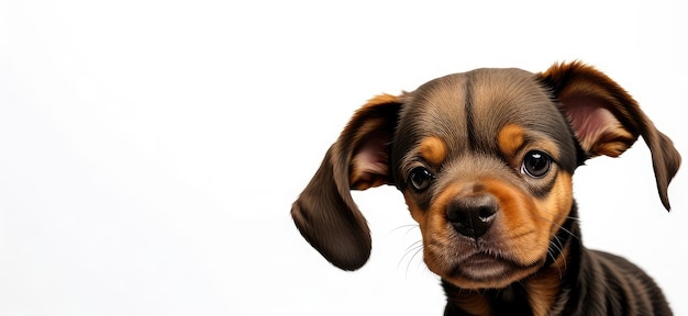 portret van een dachshund