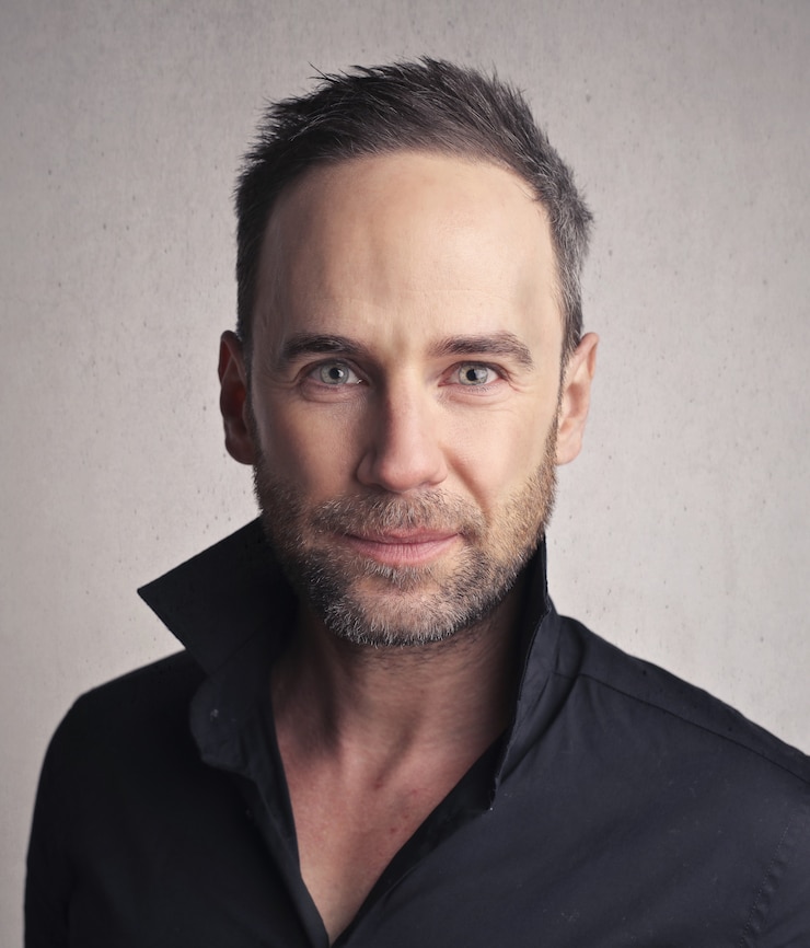 Foto portret van een jonge man