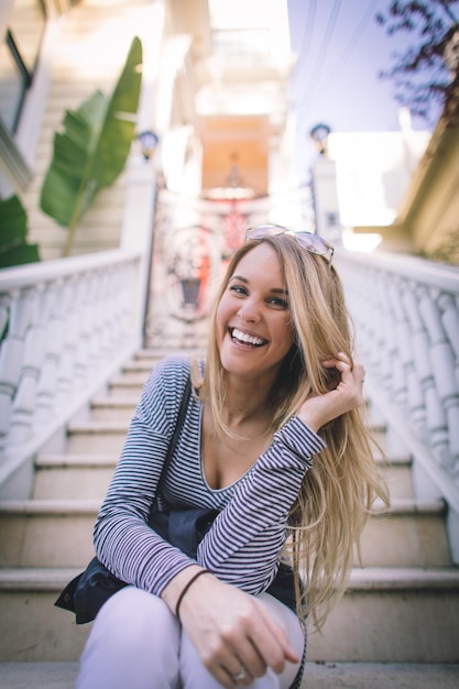 Portret van een jonge vrouw