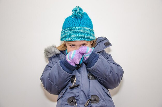 Foto portret van een jonge vrouw