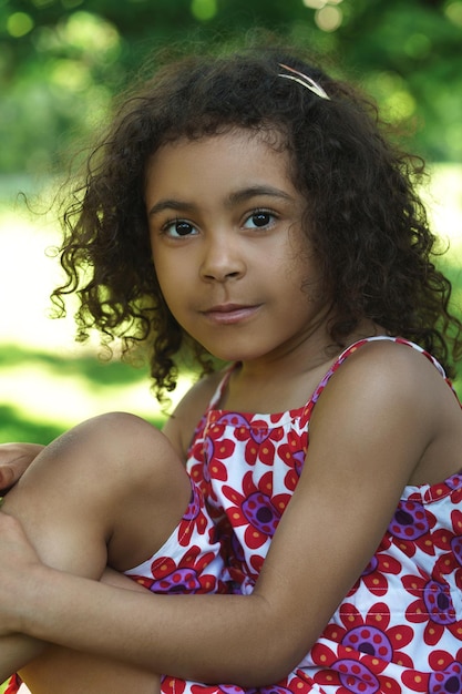 Foto portret van een jonge vrouw