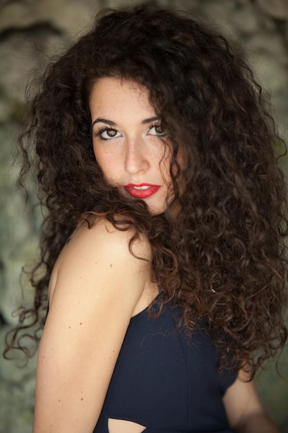 Portret van een jonge vrouw