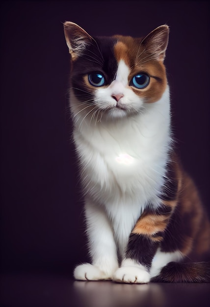 Portret van een kat