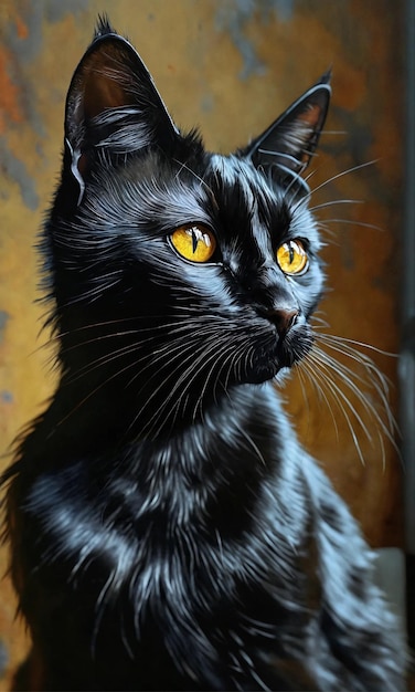 Foto portret van een kat