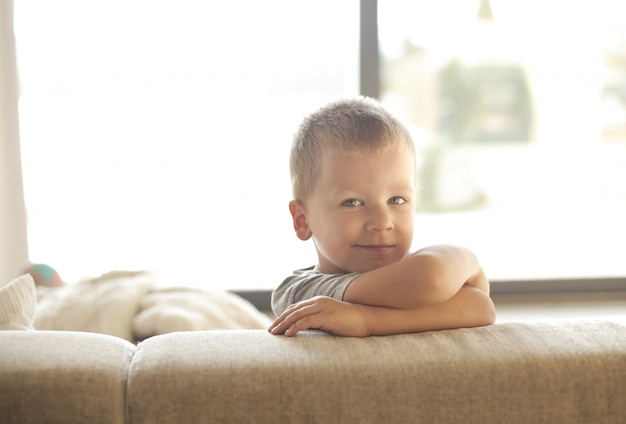 Portret van een kleine jongen