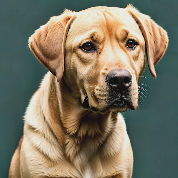 Foto portret van een labrador