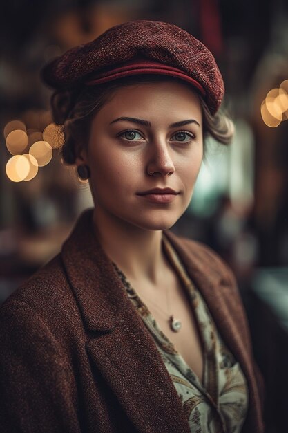 Portret van een mode-vrouwen