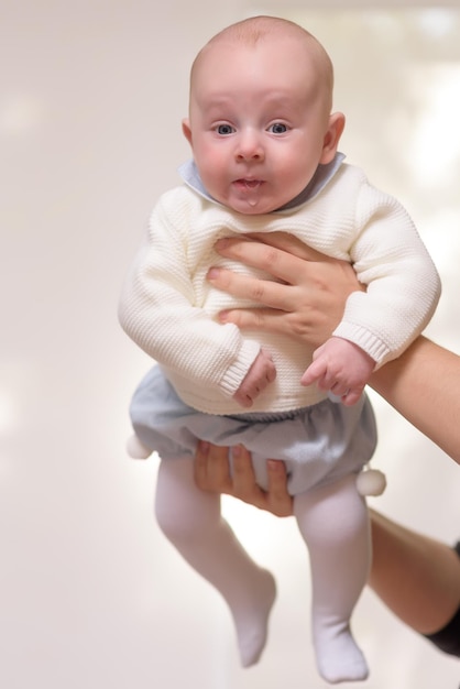 Portret van een schattig baby meisje