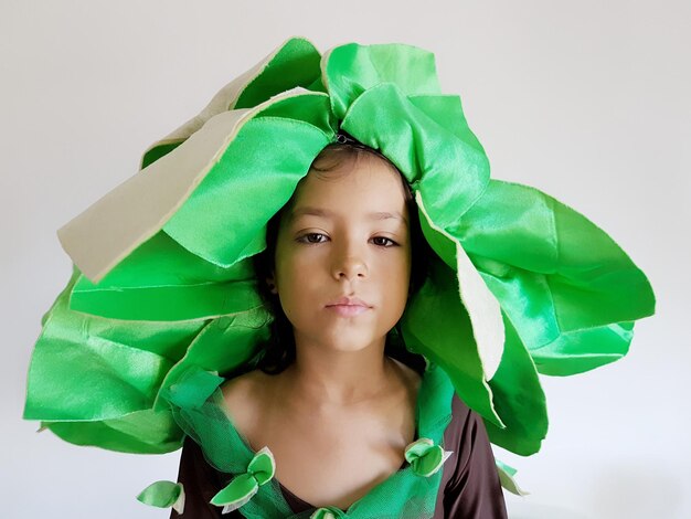 Foto portret van een schattig meisje