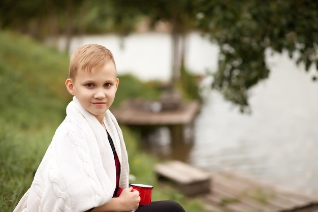 Portret van een schattig meisje