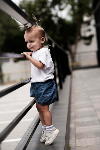 Portret van een schattig meisje