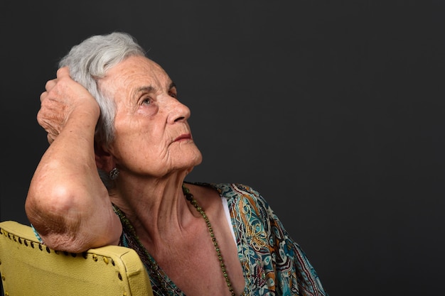 Portret van een senior vrouw