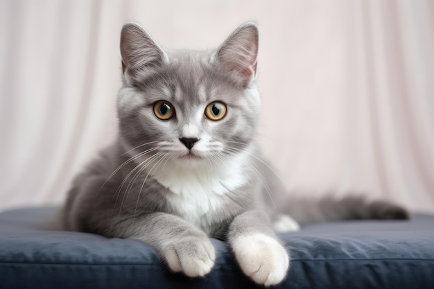 Portret van schattige kat