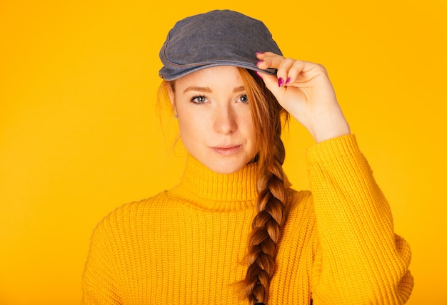 portretten met rood haar vrouw