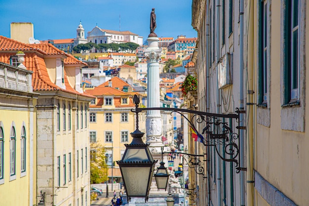 Portugal colorful streets of lisbon