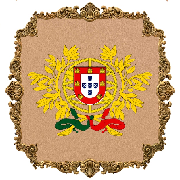 Photo portugal national emblem national independence day