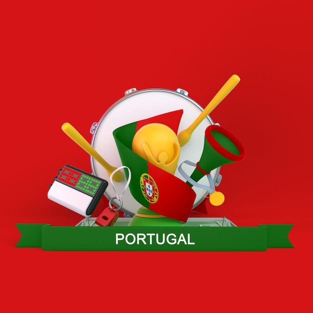 Набор для чемпионата мира по футболу в Португалии