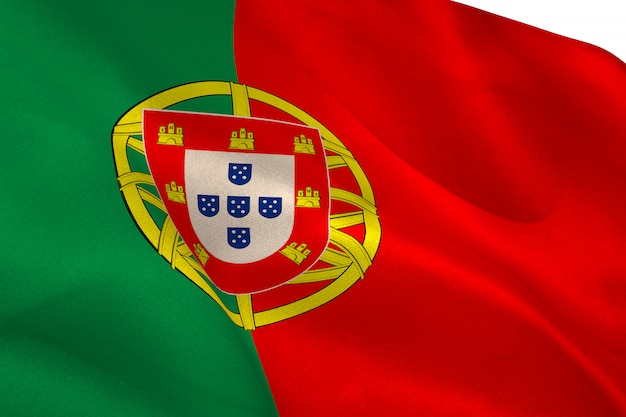 Foto bandiera portoghese
