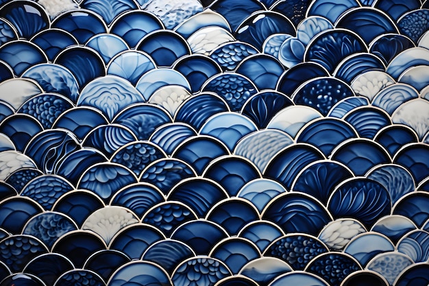 Portuguese tile background