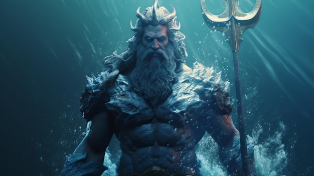 Poseidon The greek god of the sea