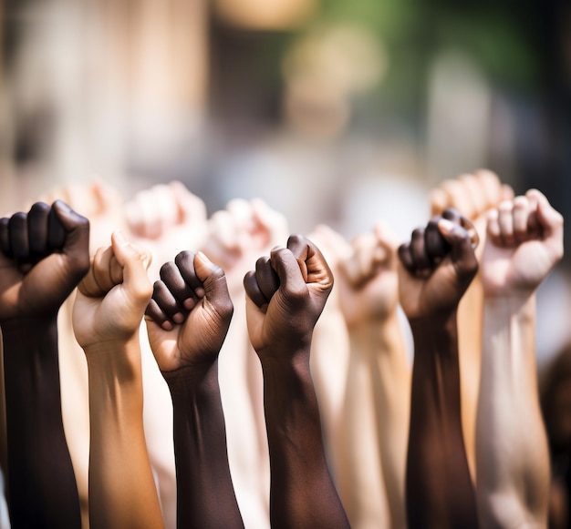 Foto positieve actie als inclusie van diversiteit of gelijke kansen als beleid voor gelijkheid in de werkgelegenheid