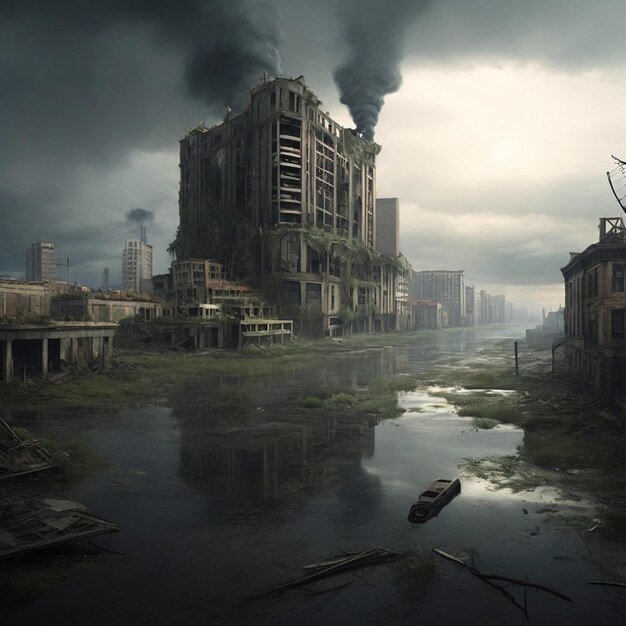 Photo postapocalyptic settings