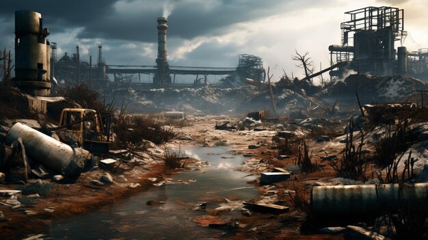 PostApocalyptic Wastelands spel achtergrond