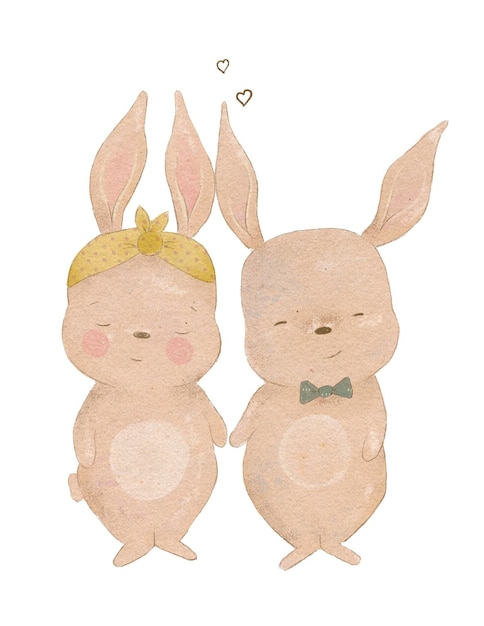 A poster for a baby shower with a bunny and a heart on it.