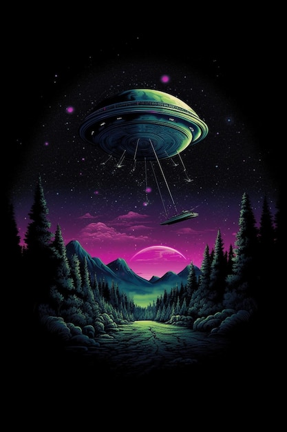 A poster for a band called ufo.