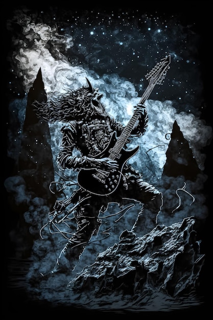 A poster for the band death metal band.