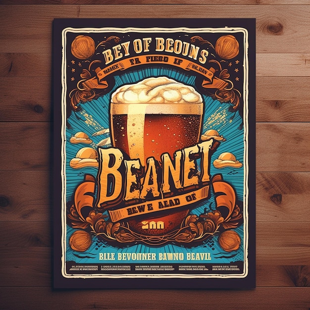 a poster of a beer called the best of night